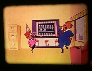Boss Is Always Right (1960) 16mm Cartoon Short Modern Madcap Color