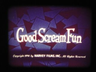 Good Scream Fun - 16mm Color Cartoon - Casper - (1958) Harvey Films