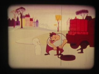 GOOD SCREAM FUN - 16mm Color Cartoon - CASPER - (1958) Harvey Films 3