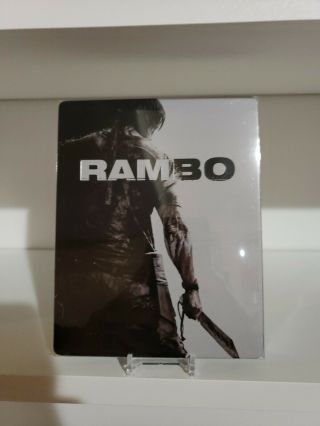 Rambo Steelbook Blu Ray Very Rare Limited To 2000 Oop
