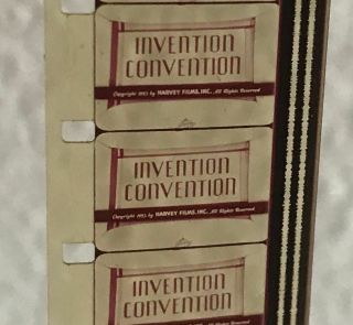 Orig Invention Convention Paramount 16mm Screen Song 1953 Harvey Color Cartoon