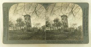 Keystone Stereoview Windmill,  Montreal,  Canada From Rare 1930 