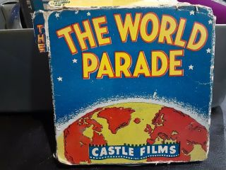 Castle Films 16mm The World Parade Headline Edition 244 (atlantic City)