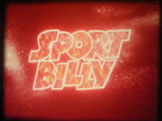 16mm Sound - Sport Billy - 1979 - " Wheel Of Fortune " - Filmation Tv Print In Sp Color
