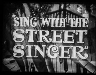 16mm Short 1933 Music Films X2: The Street Singer And Slow Poke (stepin Fetchit)