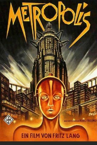 Rare 16mm Feature: Metropolis (silent W/ Music Score) Fritz Lang Sci - Fi Classic