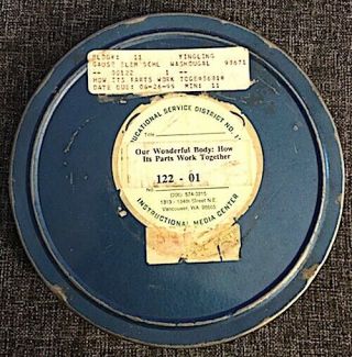 Vintage Education Film 16mm " Our Wonderful Body: How Its Parts Work Together "