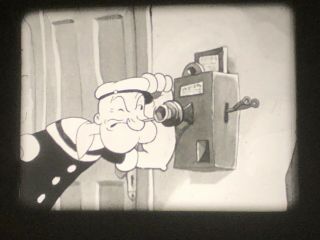 16mm Film Cartoon: Popeye - Hold The Wire (1936)
