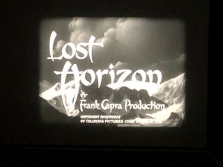 16mm Film Feature: Lost Horizon (1937)