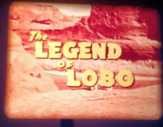 The Legend Of Lobo Walt Disney 16 Mm Feature Film Eastman " 4b " 2 - 12 " Reels