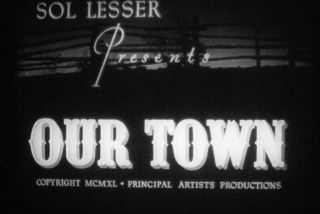 16mm Feature - Our Town - 1940 - William Holden - Martha Scott