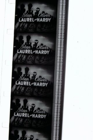 16mm Movie Film,  Laurel and Hardy,  March of the Wooden Soldiers,  hg69 3