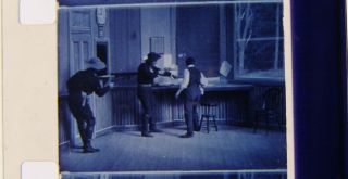 16mm sound/color: THE GREAT TRAIN ROBBERY (Edison 1903) (NR) 2