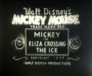 Kodak Mickey Mouse 1933 16mm Film 