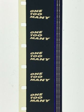 16mm Abc Afterschool Special - One Too Many (1985) Alcohol - Val Kilmer,  Pfeiffer