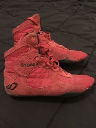 Rare Red Otomix Stingray Escape M3000 Mma Workout Shoes Size 10men/ Women 11.  5