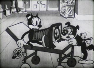 16mm Sound Films (2 Cartoons) : THE CATS DILEMMA (1930 ' s) & THE MAYFLOWER (1935) 2