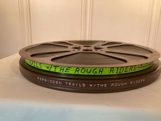 16mm Film Forbidden Trails Of The Rough Riders B Western Movie Jones Mccoy