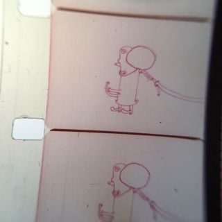 16mm Animation Cartoon Film The Doodlers By Rose (homemade) Color