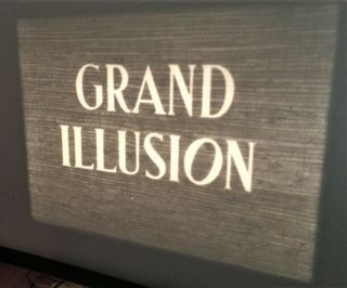 Grand Illusion (1937) 16mm On Two 2000 Ft Reels.  B & W Sound - Erich Von Stroheim