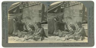 Mexico Navajo Indian Rug Weaver Stereoview 32802 1133b