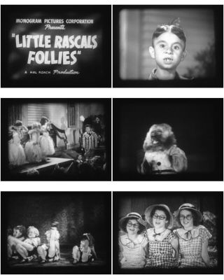 16mm film OUR GANG TWO - REEL COMEDY Music and laughs with the Little Rascals 2