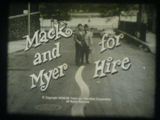 16mm Tv - Mack & Myer For Hire - " Woodsmanship " - Joey Faye - Mickey Deems - 1963