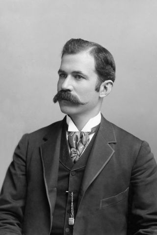 Victorian Era Handsome Man Wearing Suit Portrait Photo 4 - 4 " X6 "