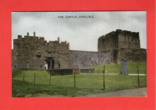 The Castle Carlisle Vintage Postcard E.  T.  W.  Dennis
