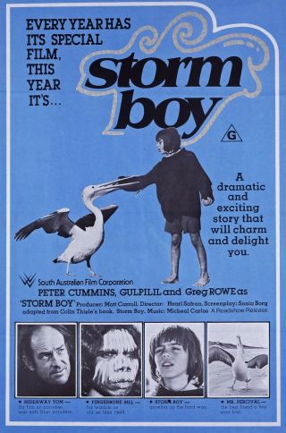 Storm Boy (1976) 16mm Feature Film - - Stars: Greg Rowe,  Peter Cummins