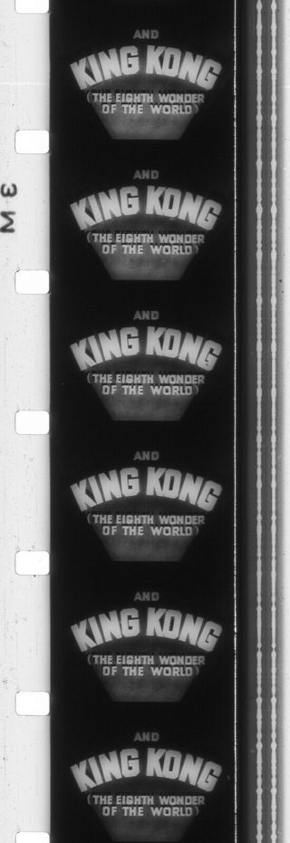 16mm Classic Creature Feature KING KONG (1933) Fay Wray Robert Armstrong 4