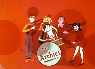 16mm Cbs Tv Cartoon Show Promo Archies Sugar Sugar Jingle Jangle Special Color