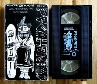 Vintage Rare Snowboard Video Vhs Pocahontas 1991 Mack Dawg Productions