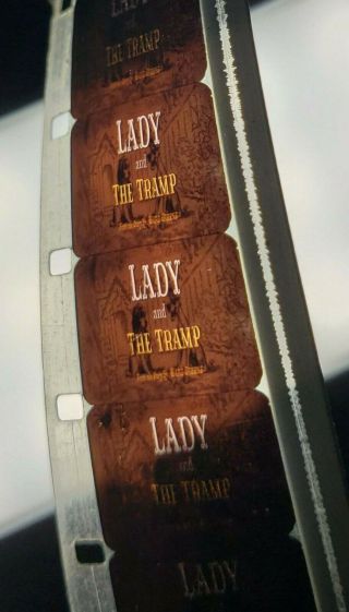 Lady And The Tramp 16mm Film Reels