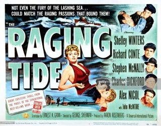16mm The Raging Tide (1951).  B/w Feature Film.