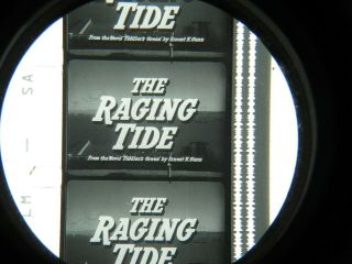 16mm THE RAGING TIDE (1951).  B/W Feature Film. 3