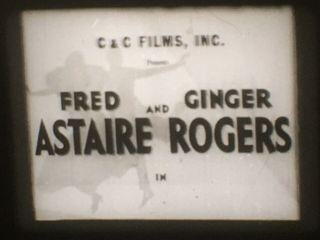 16mm Sound Feature Film - - " Swing Time " With Astaire And Rodgers (1936)