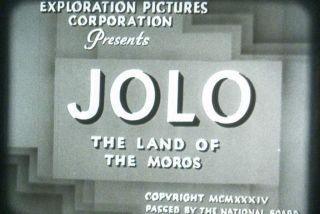 16mm Film - Jolo - 1934 - Isolated Island In The Phillipines