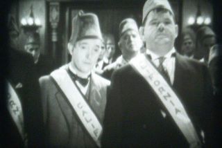 16mm Feature - Sons Of The Desert - 1933 - Laurel & Hardy - Near Print