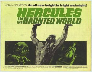 16mm Feature: Hercules In The Haunted World (reg Park) Mario Bava Fantasy Horror