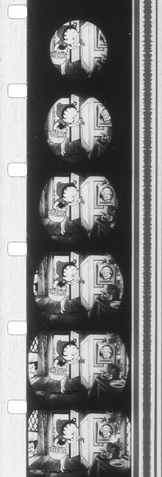 16mm Betty Boop in DIZZY RED RIDING - HOOD (1931) Max Fleischer Cartoon 2