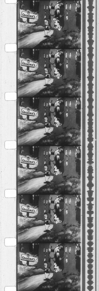 16mm Betty Boop in DIZZY RED RIDING - HOOD (1931) Max Fleischer Cartoon 3