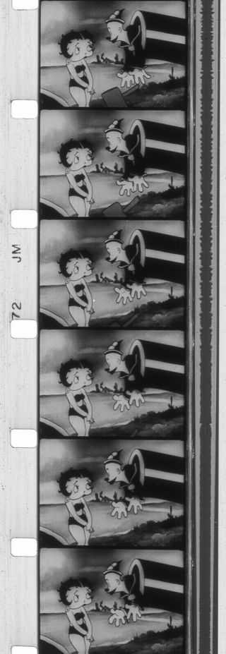 16mm Betty Boop & Koko Cartoon Boop - Oop - A - Doop (1932) Max Fleischer