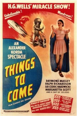 16mm Film Things To Come 1936 W/ Raymond Massey