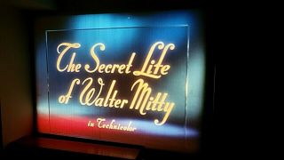 16mm Feature Film: " The Secret Life Of Walter Mitty " - Kodachrome - 1947 -