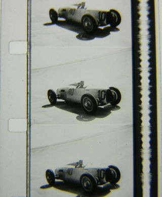 Vtg 16mm Shell Oil Film Movie Titans 1934 - 1939 History Motor Auto Racing Gp 2