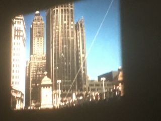 16mm Home Movies Driving Through Chicago 1968 200’