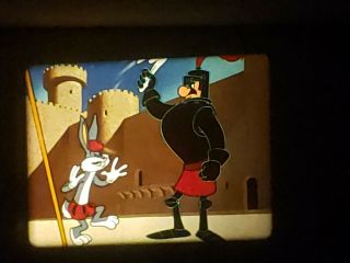 16mm Knights Must Fall.  Print Of This 1949 Bugs Bunny Cartoon