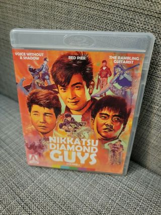 Nikkatsu Diamond Guys Volume 1 Blu - Ray Arrow Video Limited Edition Rare Oop