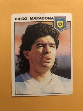 Diego Armando Maradona Rare Sticker Copa America 1993 Not Panini